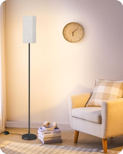 upgraded 64.6" Floor Lamp, Pole with Foot Switch, Modern Standing