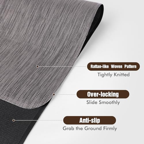 Smart Home Blvornl Office Chair Mat for Hardwood Floor, 36" x 48"
