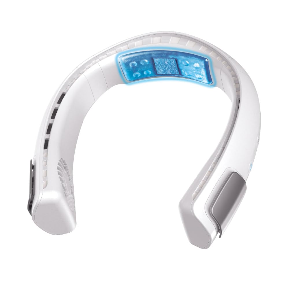 Arctic Air Freedom Personal Air Cooler - Portable 3-Speed Neck Fan, Hands-Free Wearable Design, Lightweight, Cordless And Rechargeable