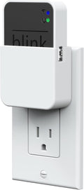 2-in-1 Outlet Wall Mount for Blink Sync Module 2, Space Saving Holder with Built-in Plug – Sync Module 2 Charging Station for Blink Outdoor/Indoor Camera, Easy Install & No Cable Needed | Integrated Design, Plug and Play