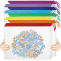 Eco-Friendly 24pcs Mesh Zipper Pouch File Bags Puzzle Storage Essentials