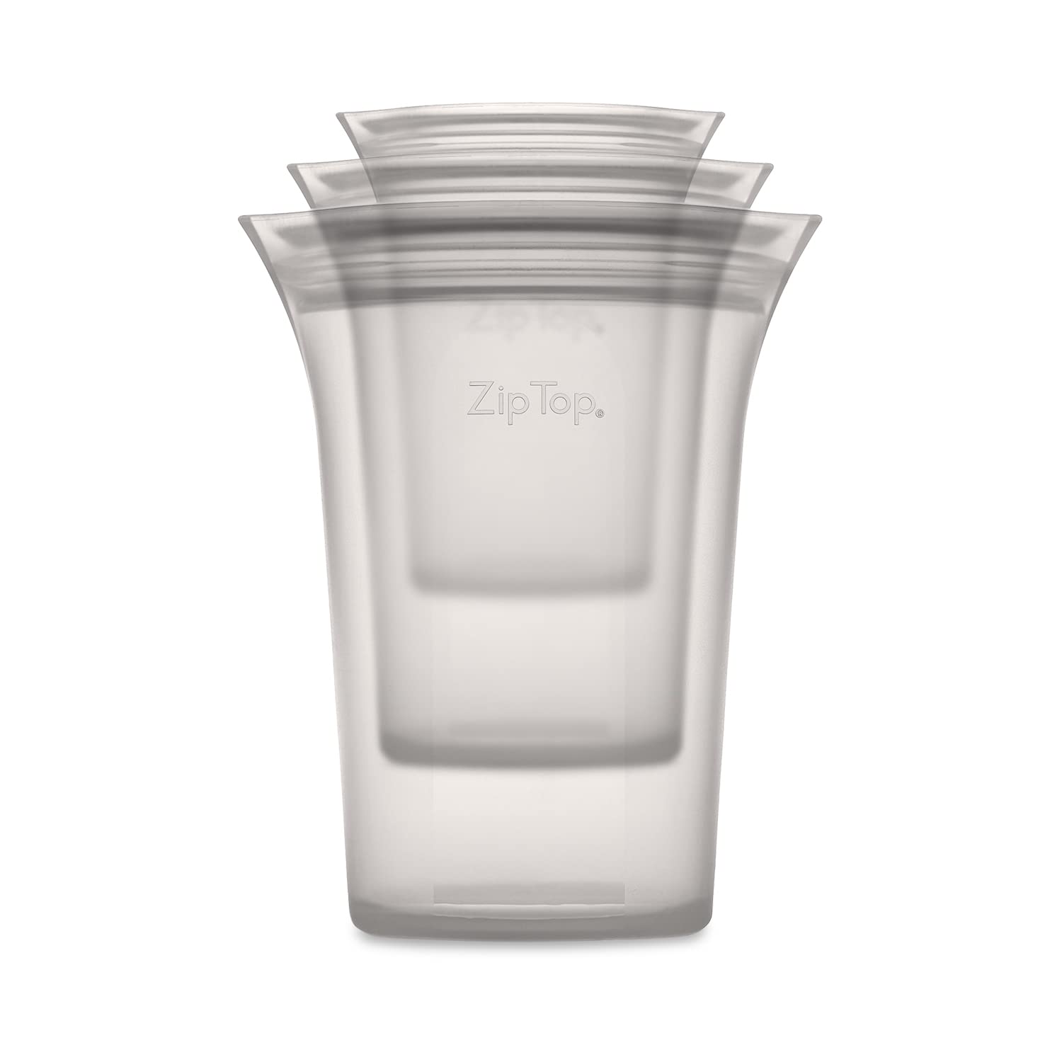 Zip Top Reusable Food Storage Containers Full Set of 8 Lavender – Platinum Silicone Cups, Dishes & Bags – Microwave, Dishwasher & Freezer Safe – Made in USA, BPA-Free