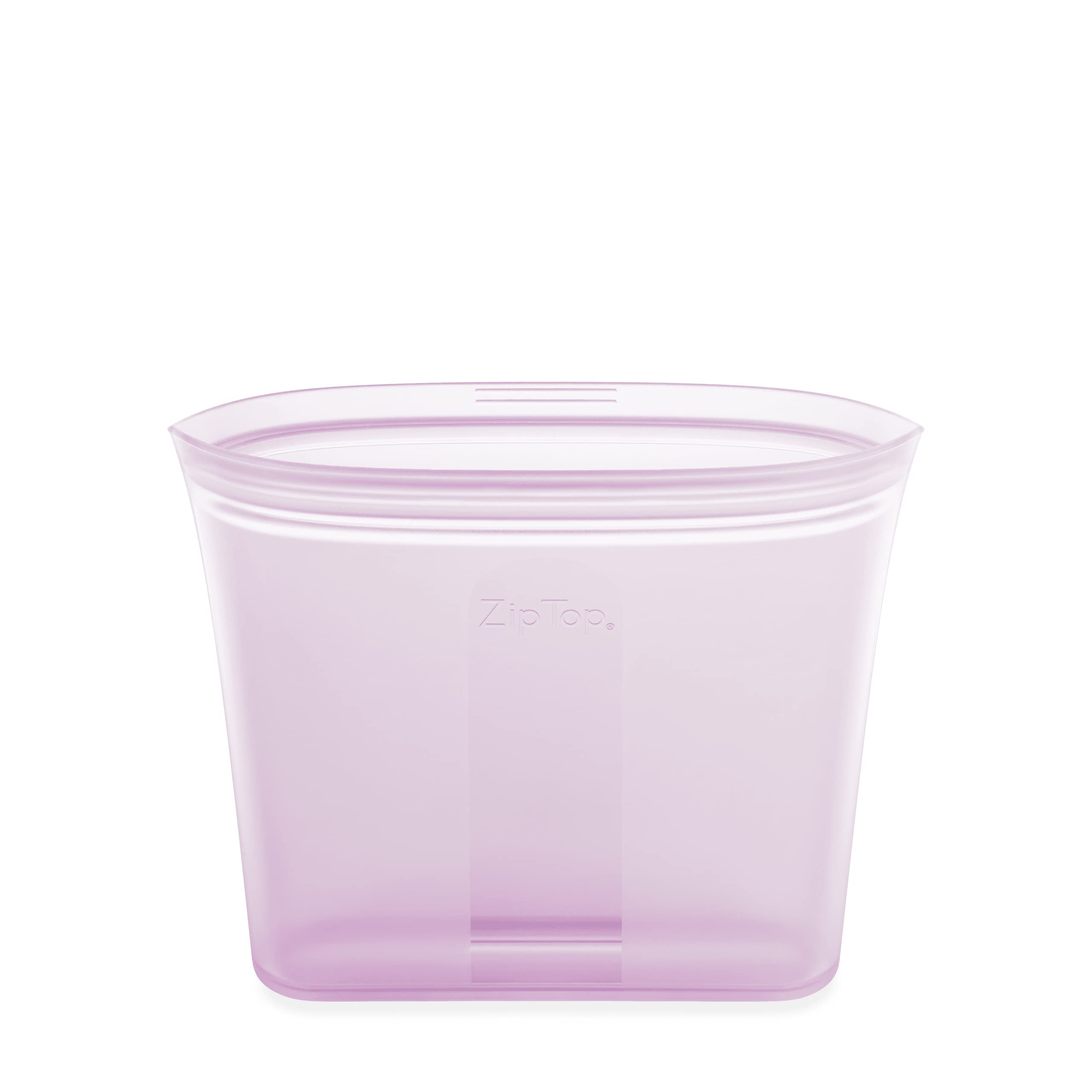 Zip Top Reusable Food Storage Containers Full Set of 8 Lavender – Platinum Silicone Cups, Dishes & Bags – Microwave, Dishwasher & Freezer Safe – Made in USA, BPA-Free