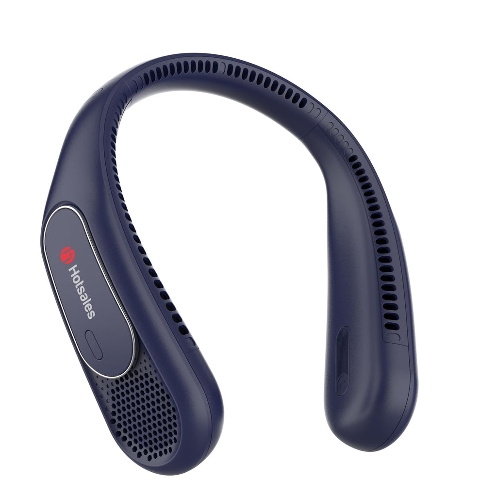 Hotsales Neck Fan, Hands Free Bladeless Neck Fans Portable Rechargeable, 6000 mAh Battery Operated Wearable Personal Fan, Cooling Neck Fan, 3 Speeds, USB Fan Gifts for Men, Women, Travel, Outdoor