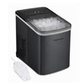 Frigidaire Countertop Portable, 26 lb per Day Bullet Ice Maker Machine (Black Stainless Steel)