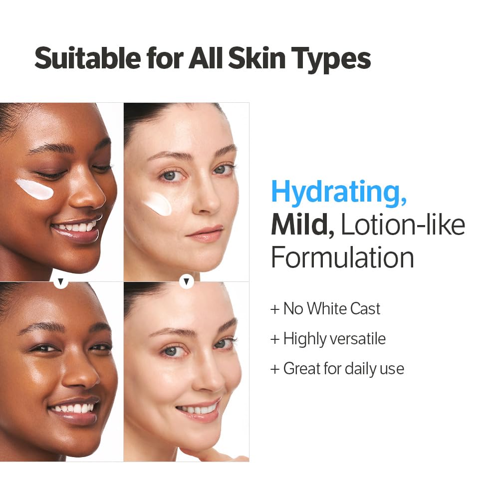 SUNGBOON EDITOR Daily Invisible Blurring Sunscreen with Broad Spectrum SPF 40 Invisible Sunscreen for Face, Makeup Primer SPF, 50ml, 1.69 fl.oz, Oil Free, Weightless
