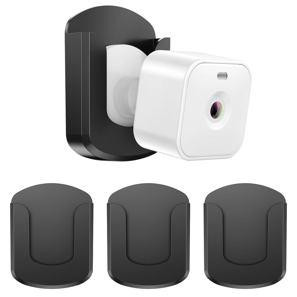 3 Pack Blink Camera No Drilling No Screws Wall Mount Bracket, Adhesive Blink Outdoor Camera Mount for Blink Outdoor 4 /Blink Mini/Mini 2 /Blink Indoor Cameras, Easy to Install (White)