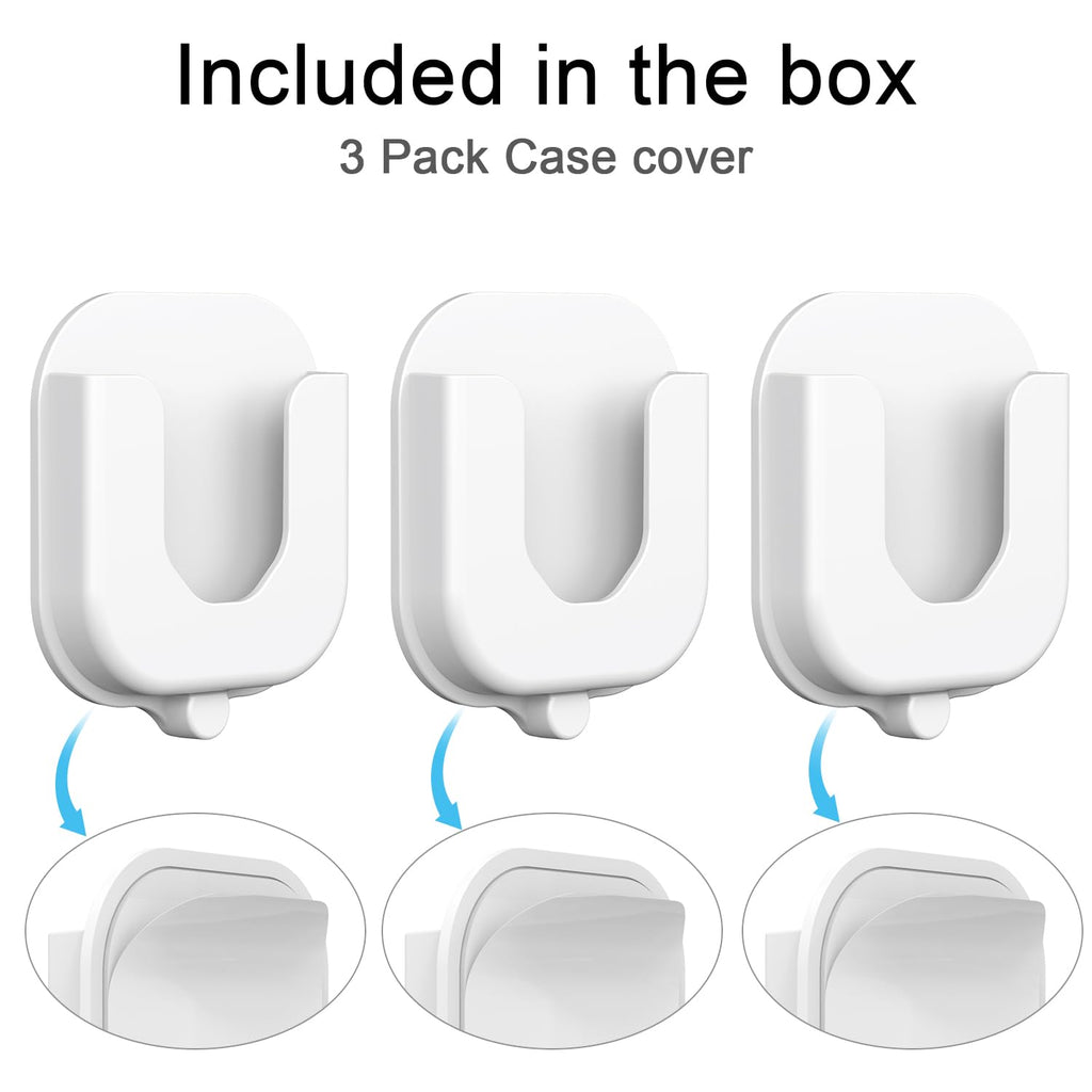 3 Pack Adhesive Wall Mount Bracket for Blink Mini/Mini 2 /Outdoor 4 /Indoor Camera Mount No Tools Need No Drill