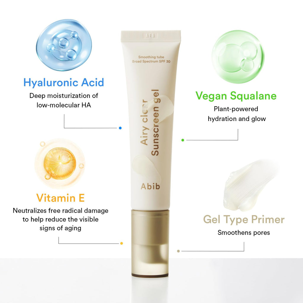Abib Airy Sunstick Protection Bar SPF50+ Broad Spectrum, Semi-Matte Sunscreen Stick for Oily & Combination Skin, No White Cast, Water-Resistant, Korean Sunscreen, 0.81 oz / 23 g