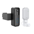 HomeMount Blink Doorbell Camera Mount No Drill for Blink Video Doorbell (1st/2nd), Anti Theft Doorbell Mount, Renter-Friendly No-Damage Blink Video Doorbell Mount for Inward Opening Doors