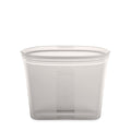 Zip Top Reusable Food Storage Containers Full Set of 8 Lavender – Platinum Silicone Cups, Dishes & Bags – Microwave, Dishwasher & Freezer Safe – Made in USA, BPA-Free