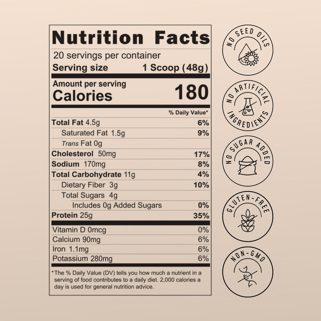 FlavCity All in One Protein Shake Powder, Pineapple Coconut - On the Go Meal Alternative + Collagen Peptides, Reishi & Cordyceps - Focus, Skin, Hair & Joint Support - 100% Grass Fed Whey, 20 Servings