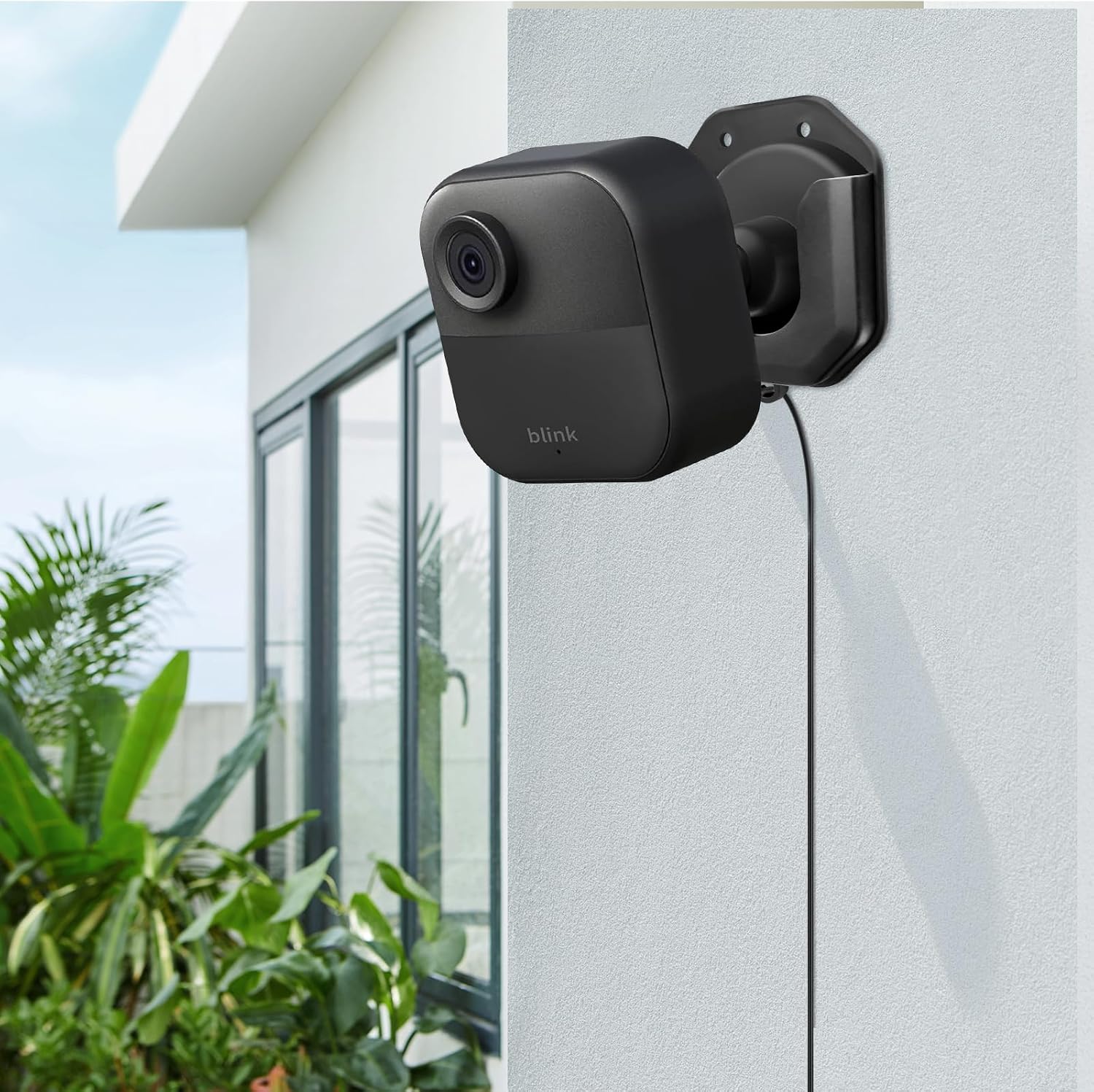 Blink Outdoor 4 Camera Wall Mount Kit No Drill,Blink Subscription Plan Basic Window Mount Accessories,Bracket for Blink Mini/Mini 2 /Blink Outdoor 4 /Blink Indoor Cameras, HBV Adhesive Mount
