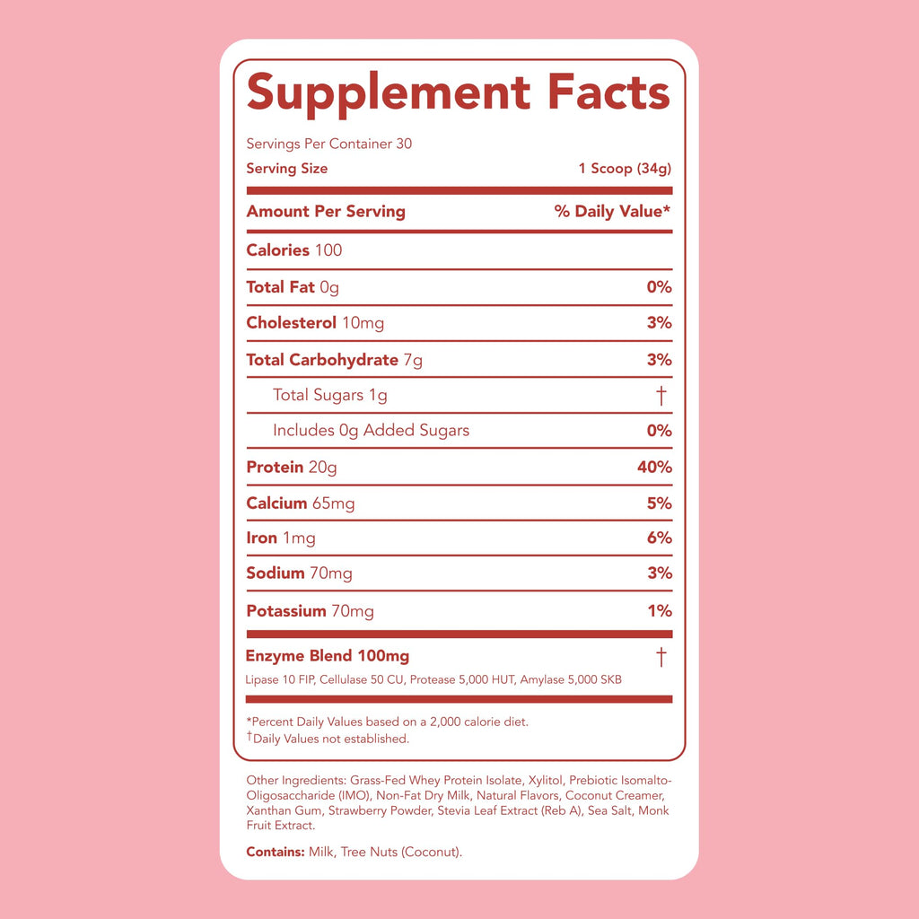 Clean Simple Eats Whey Isolate Protein Powder, Variety Pack, Naturally Sweetened, Zero Added Sugar, 20g 100% GrassFed Protein Powder with Digestive Enzymes, GlutenFree, Non GMO, 10 Single Serve Pack