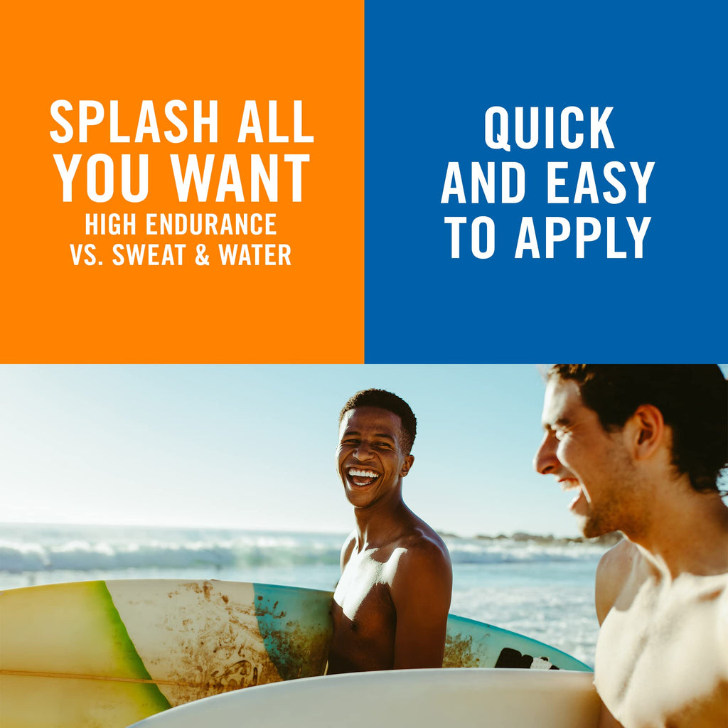 Banana Boat Sport Sunscreen Lotion, SPF 50, 10 Oz Each, Twin Pack | HIGH-PERFORMANCE SUNSCREEN with a non-greasy feel and won't clog pores
