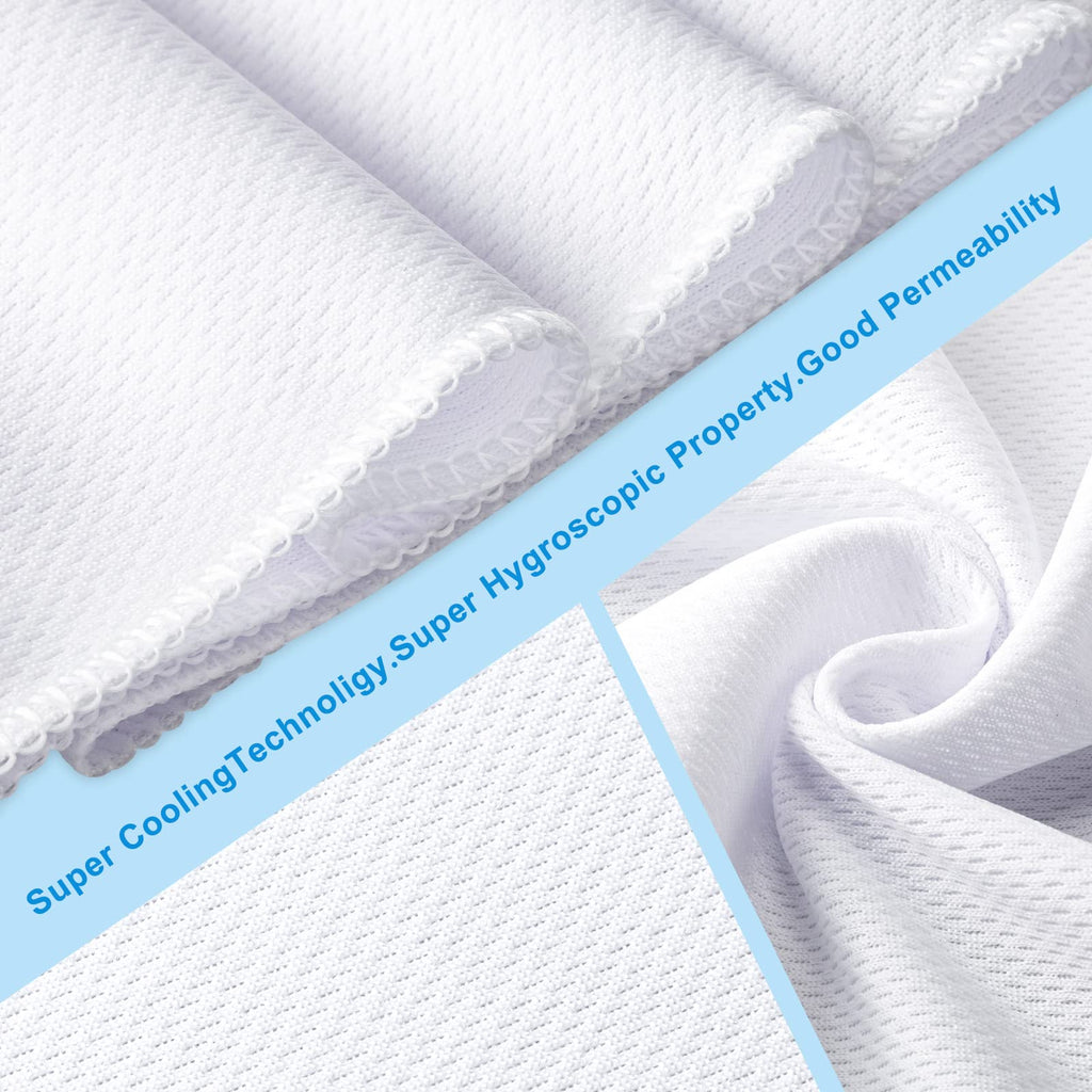 Sublimation Cooling Towels 40" x 12" Breathable Soft Ice Towel Chilly Yoga Towel Microfiber Gym Towels Workout Towel for Neck and Face for Yoga, Sports, Golf, Gym, Camping, Running, Hiking