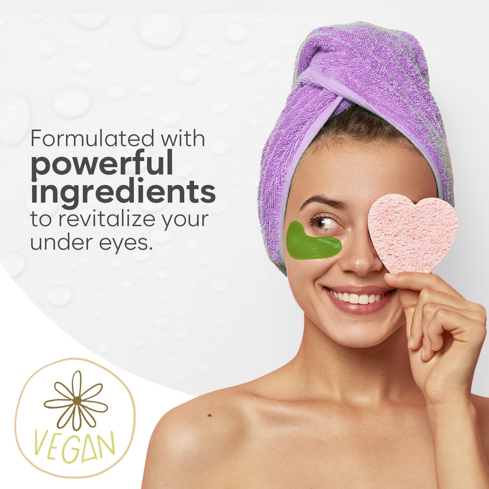 BLOOMORA Variety Under Eye Patches (30 Pairs) - Eye Mask for Dark Circles, Puffy Eyes & Wrinkles - 6 Varieties with Hyaluronic Acid, Green Tea, Rose, 24K Gold, Retinol, Collagen & Caffeine