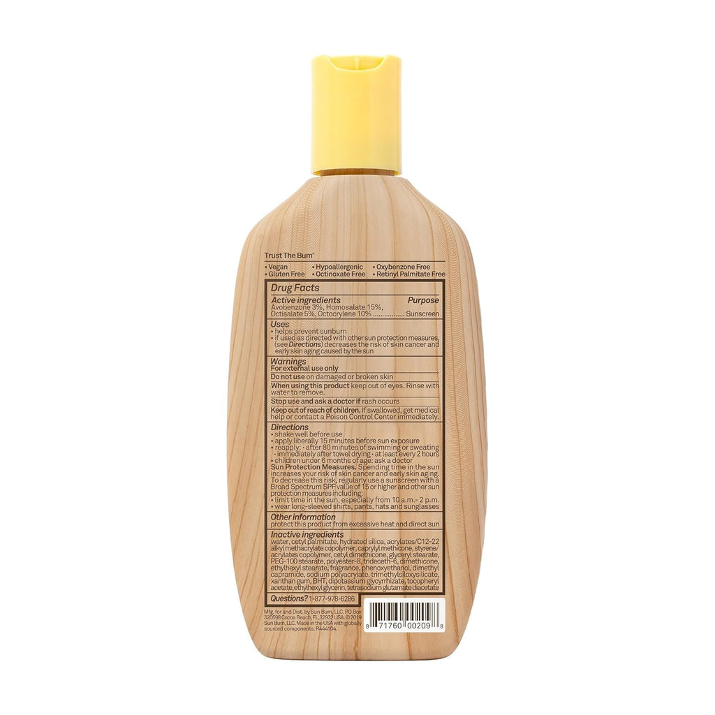 Sun Bum Original SPF 50 Sunscreen Body Lotion - Broad Spectrum Moisturizing Sunscreen with Vitamin E - Hawaii 104 Act Compliant (Made without Octinoxate & Oxybenzone) - Travel Size - 3 oz