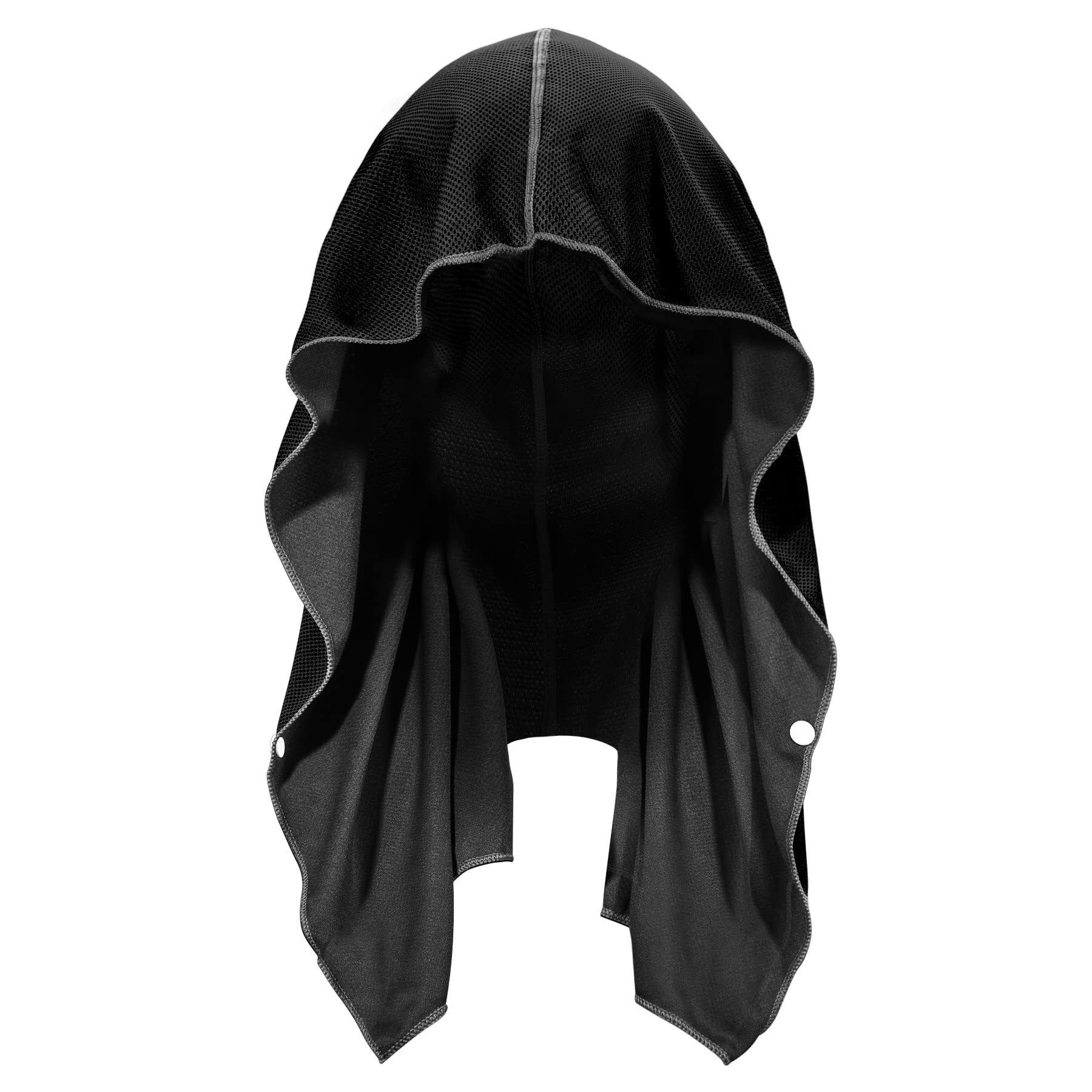 Sukeen Cooling Hoodie Towel, Cooling Towels for Neck and Face Quick Drying Absorbent, UV Protection Cooling Neck Wraps, Sport Workout Camping Cycling Cooling Towel