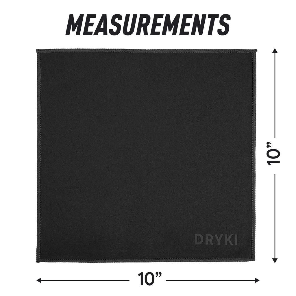 DRYKI Pocket-Sized Sweat Towels - The Original Sweat Absorbing Handkerchiefs - Quick-Dry Microfiber Sweat Rags for Face, Hands, & Body - Men & Women - Gym and Work (Moss Camo: 5 Pack)