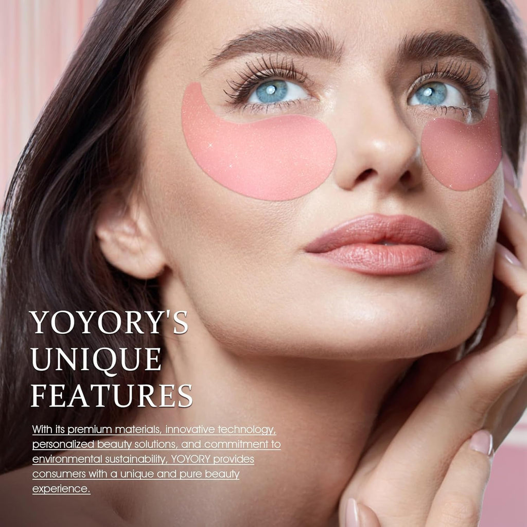 Under Eye Patches Masks - Reduce Puffy Eyes, Dark Circles,Undereye Bags, Wrinkles,Infused Peptide Collagen and Hyaluronic Acid,Vegan Cruelty-Free Self Care 30 Pairs
