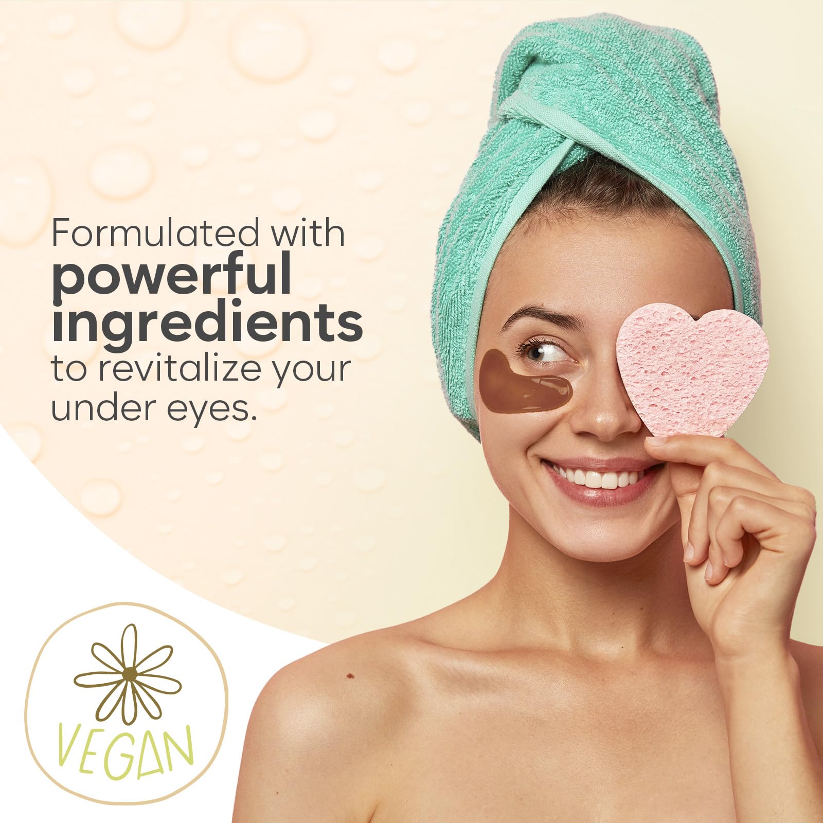 BLOOMORA Variety Under Eye Patches (30 Pairs) - Eye Mask for Dark Circles, Puffy Eyes & Wrinkles - 6 Varieties with Hyaluronic Acid, Green Tea, Rose, 24K Gold, Retinol, Collagen & Caffeine