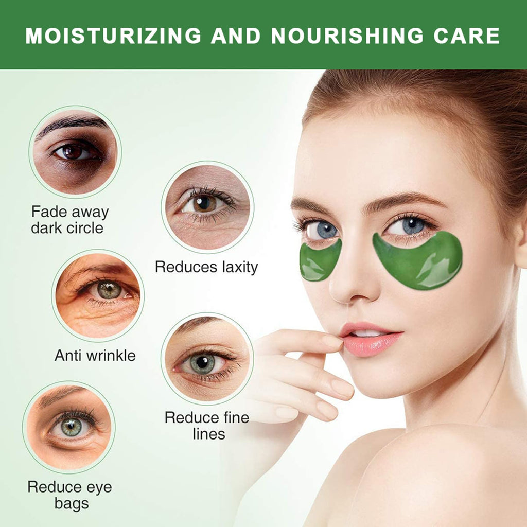 Lip Mask & Eye Mask - 30PCS Under Eye Patches Skincare for Puffy Eyes Bags Reducing Dark Circles,Collagen Hydrating Moisturizing Smoothing Gel Pads for Fade Fine Lines Anti-Aging Wrinkles Pink