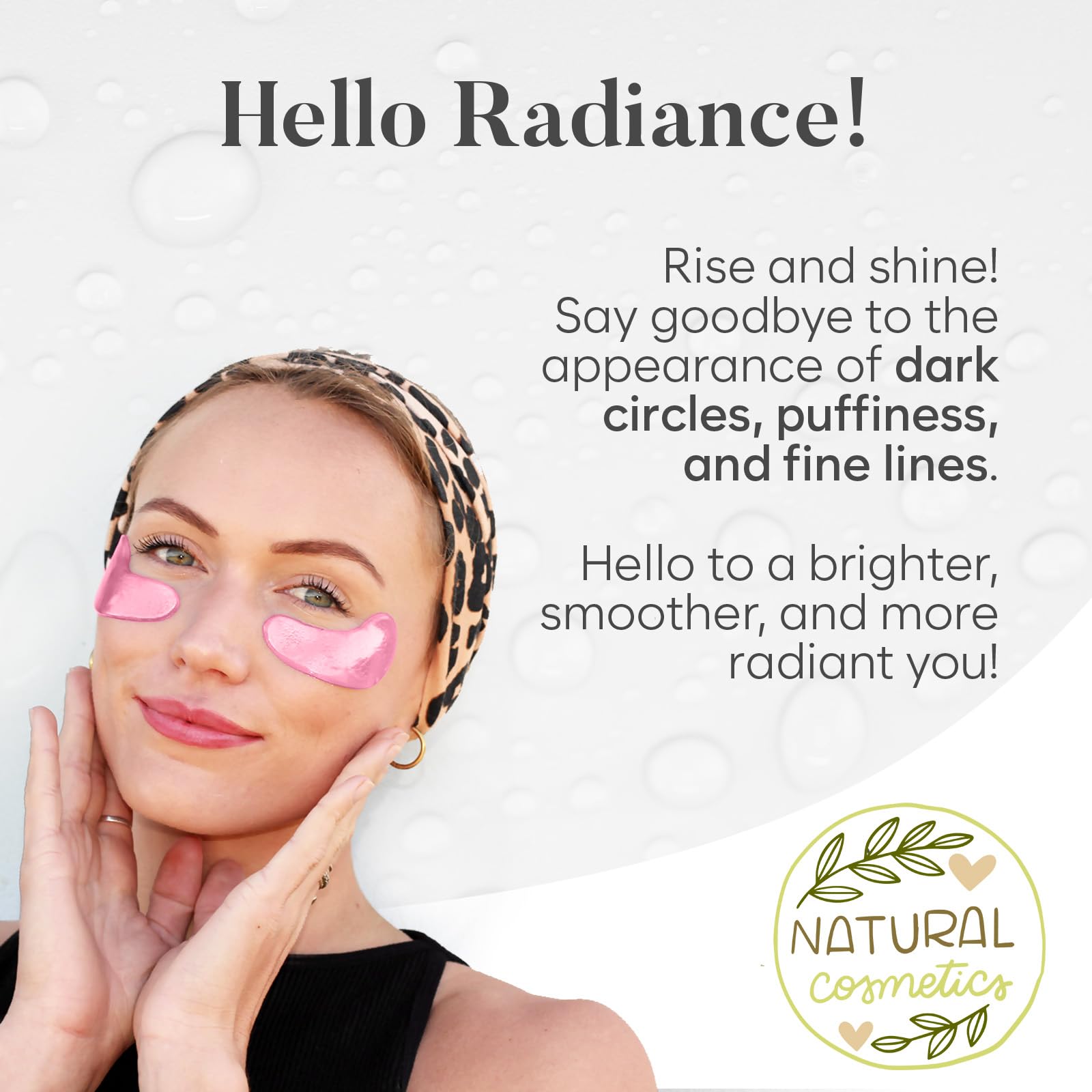 BLOOMORA Variety Under Eye Patches (30 Pairs) - Eye Mask for Dark Circles, Puffy Eyes & Wrinkles - 6 Varieties with Hyaluronic Acid, Green Tea, Rose, 24K Gold, Retinol, Collagen & Caffeine