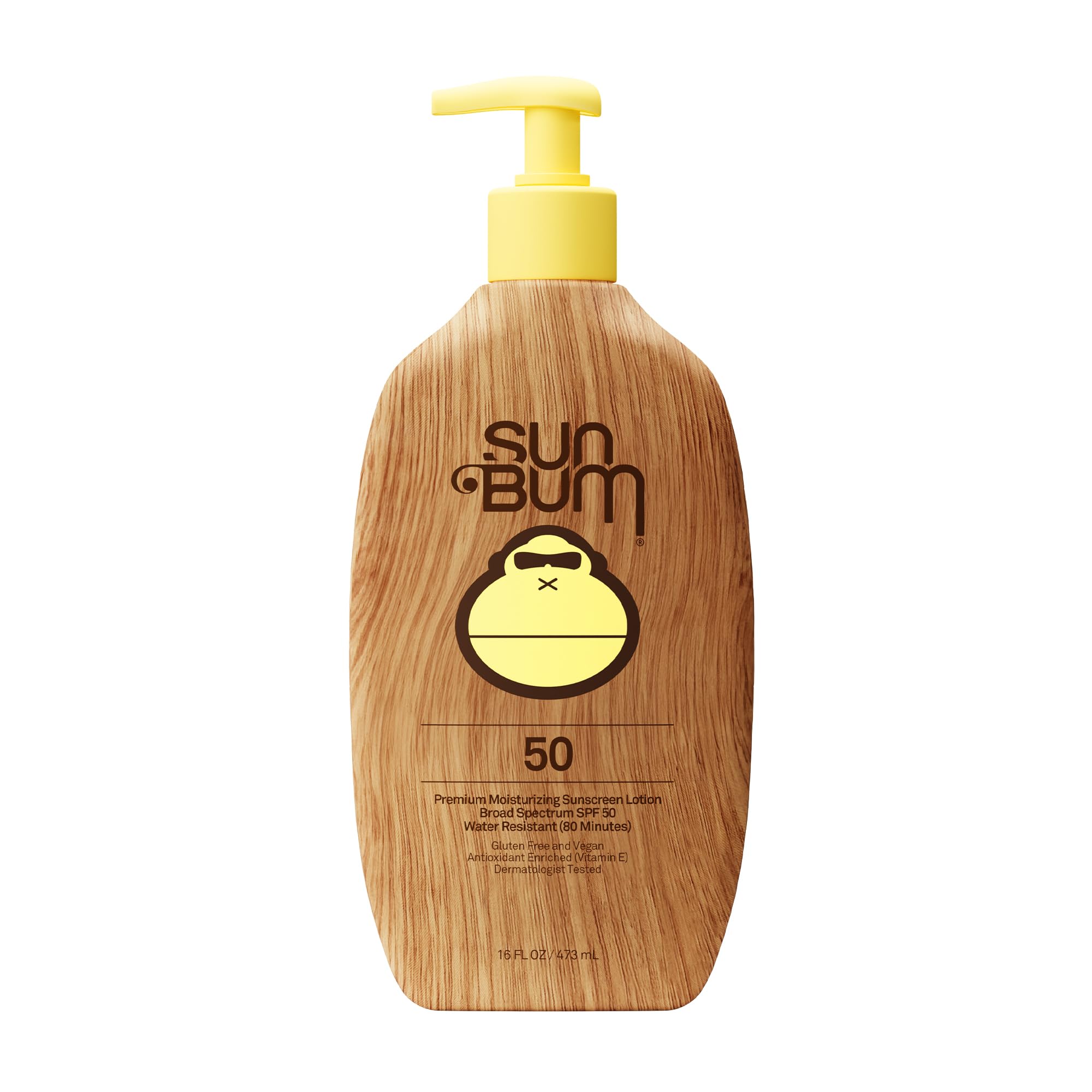 Sun Bum Original SPF 50 Sunscreen Body Lotion - Broad Spectrum Moisturizing Sunscreen with Vitamin E - Hawaii 104 Act Compliant (Made without Octinoxate & Oxybenzone) - Travel Size - 3 oz