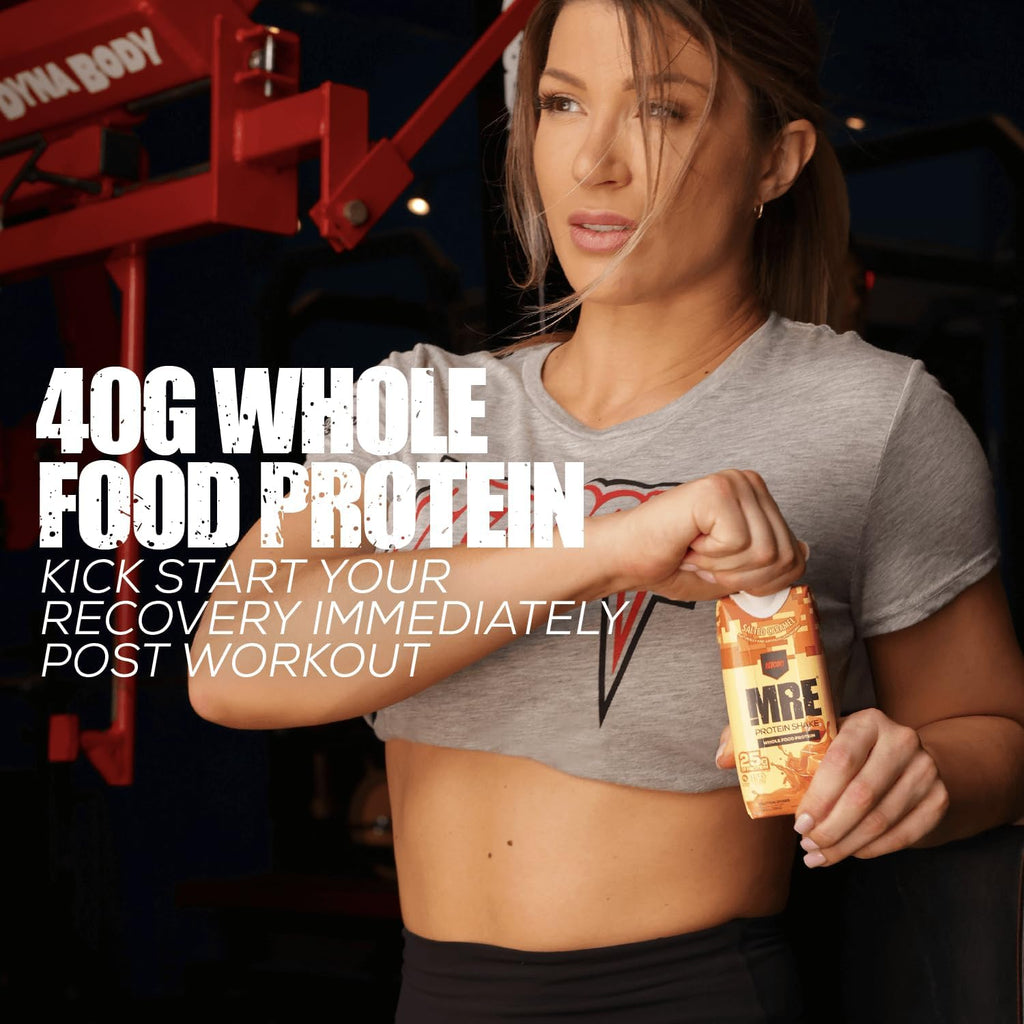 REDCON1 MRE RTD Protein Shake | Milk Chocolate | Lactose Free, 40g Protein - 12 Pack, 14 oz