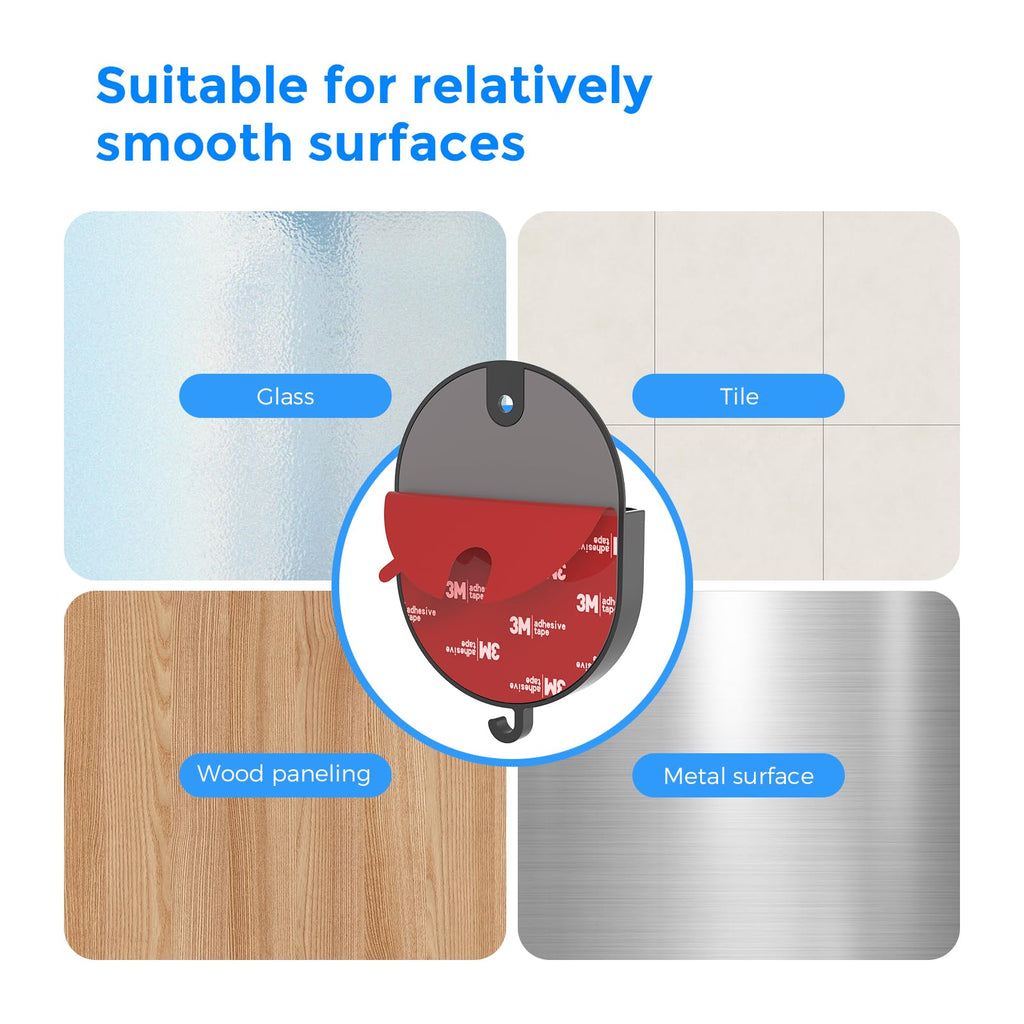 No Drill Mount Compatible with Blink/Ring/Wyze Camera,Fixing Bracket with Strong Self-Adhesive Tape Fits for Ring Indoor Cam(1st/2nd Gen),RingStick Up Cam,Blink Camera 4/3,BlinkMini 2K+