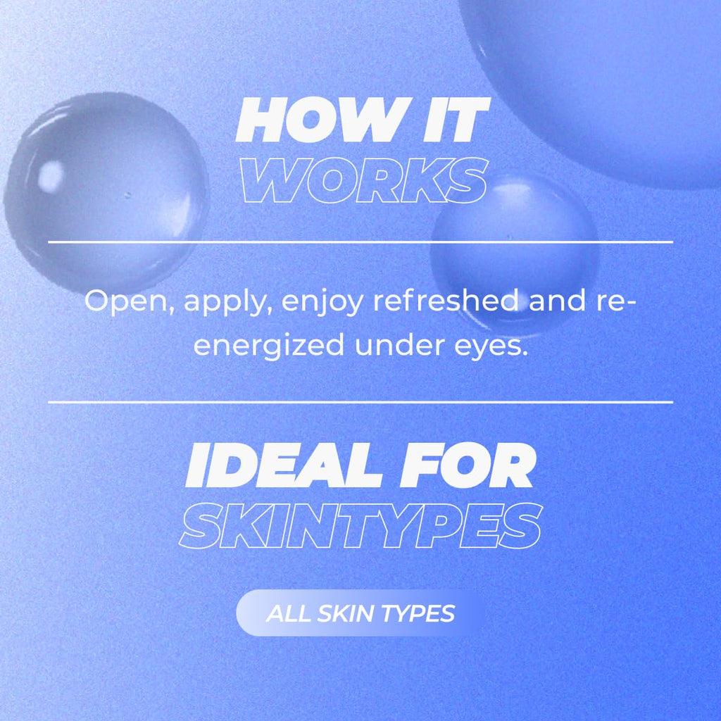 Vitamasques Lavender Hydrogel Eye Pads For Puffy Eyes & Dark Circles - Refresh in 15 minutes - Formulated in Korea - 16 Pairs / 32 HydroGel Eye Pads