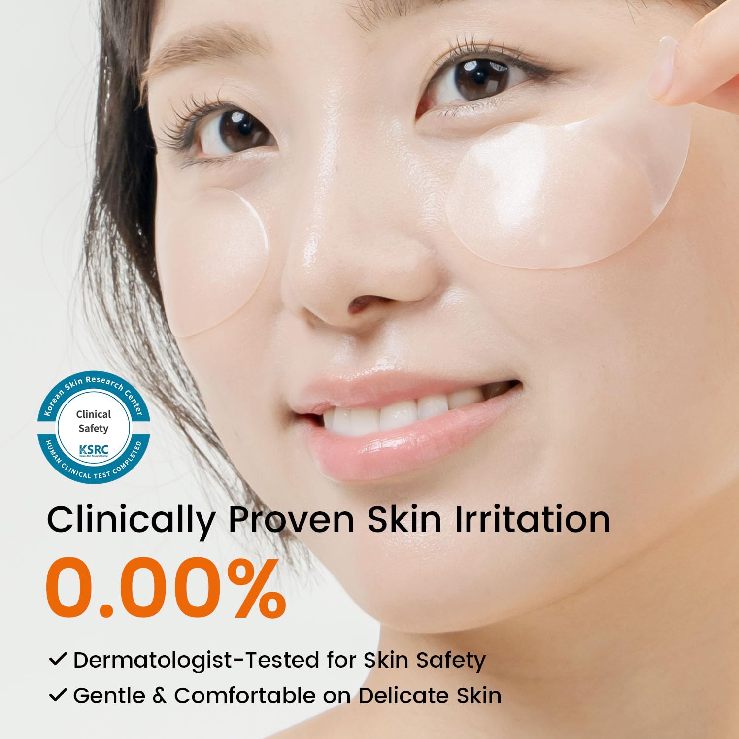 Caffeine Under Eye Patches: 30 Pairs Korean Hydrogel Eye Masks for Dark Circles Puffiness Relief with Niacinamide Hyaluronic Acid - Undereye Brightening Hydrating Anti-Wrinkle Treatment
