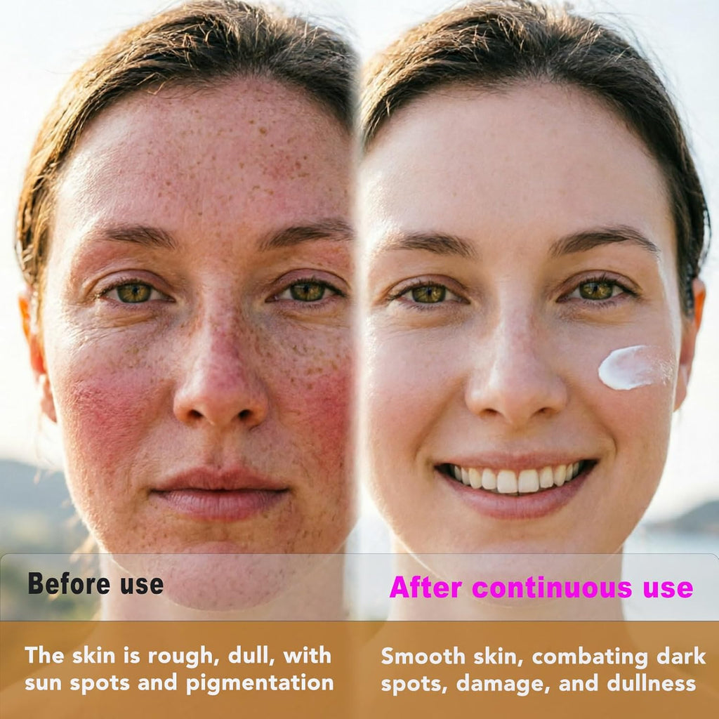 Korean Rice Sunscreen SPF 50+ Broad Spectrum PA++++, 1.7 oz | No White Cast, Lightweight Mineral Formula, Probiotics, All Skin Types