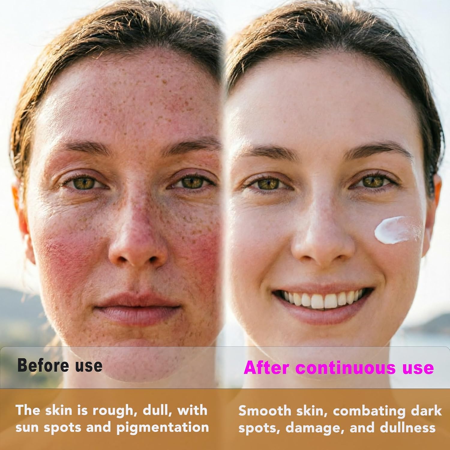 Korean Rice Sunscreen SPF 50+ Broad Spectrum PA++++, 1.7 oz | No White Cast, Lightweight Mineral Formula, Probiotics, All Skin Types