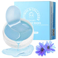 Under Eye Patches Masks with Collagen and Hyaluronic Acid, Moisturizing Eye Gel Pads for Tired-Looking Eyes, Refreshing Skincare Eye Masks for Daily Use, 60 Pcs