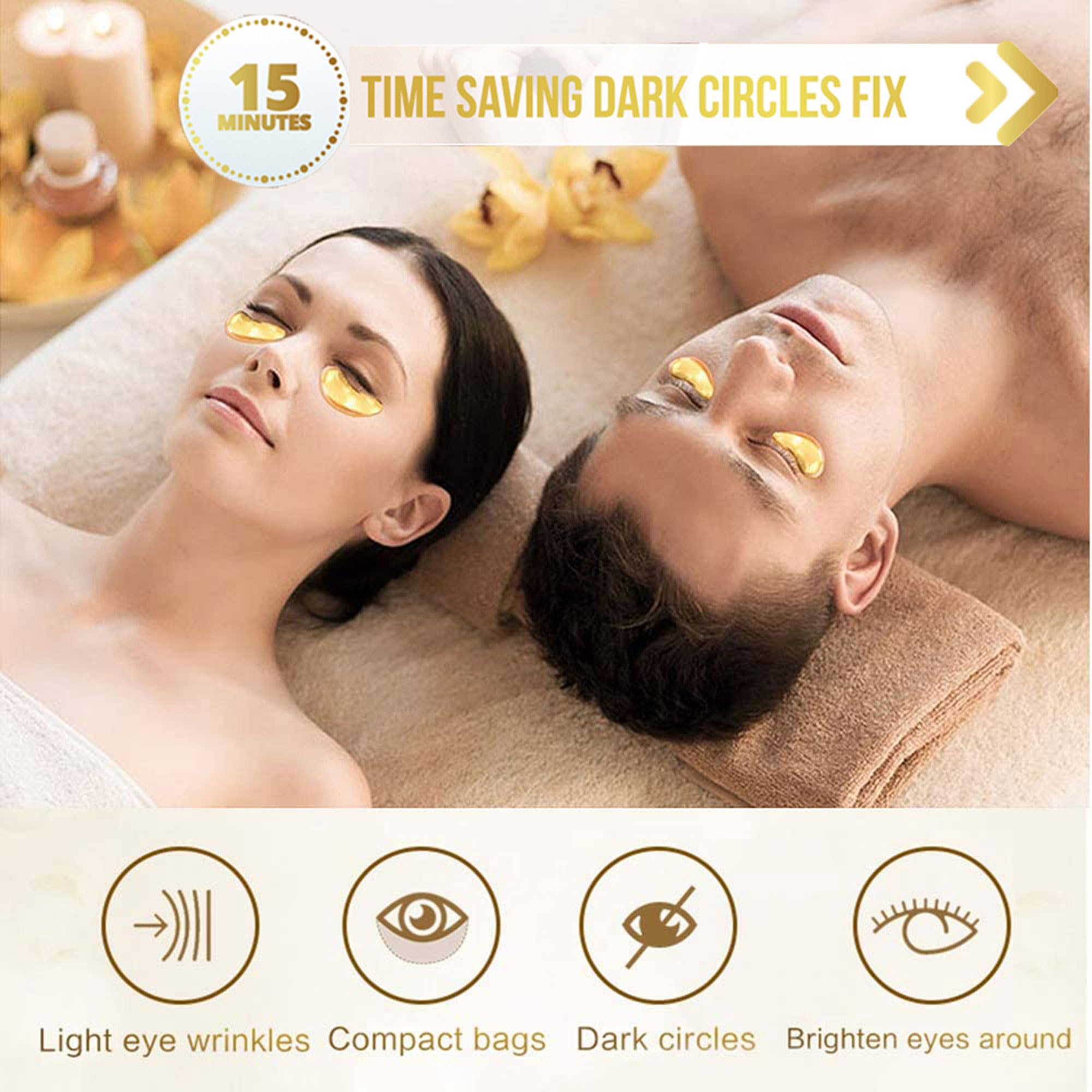 Lip Mask & Eye Mask - 30PCS Under Eye Patches Skincare for Puffy Eyes Bags Reducing Dark Circles,Collagen Hydrating Moisturizing Smoothing Gel Pads for Fade Fine Lines Anti-Aging Wrinkles Pink