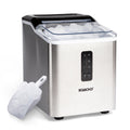 Igloo Automatic Self-Cleaning Portable Electric Countertop Ice Maker Machine with Handle, 26 Pounds in 24 Hours, 9 Ice Cubes Ready in 7 Minutes, with Ice Scoop and Basket