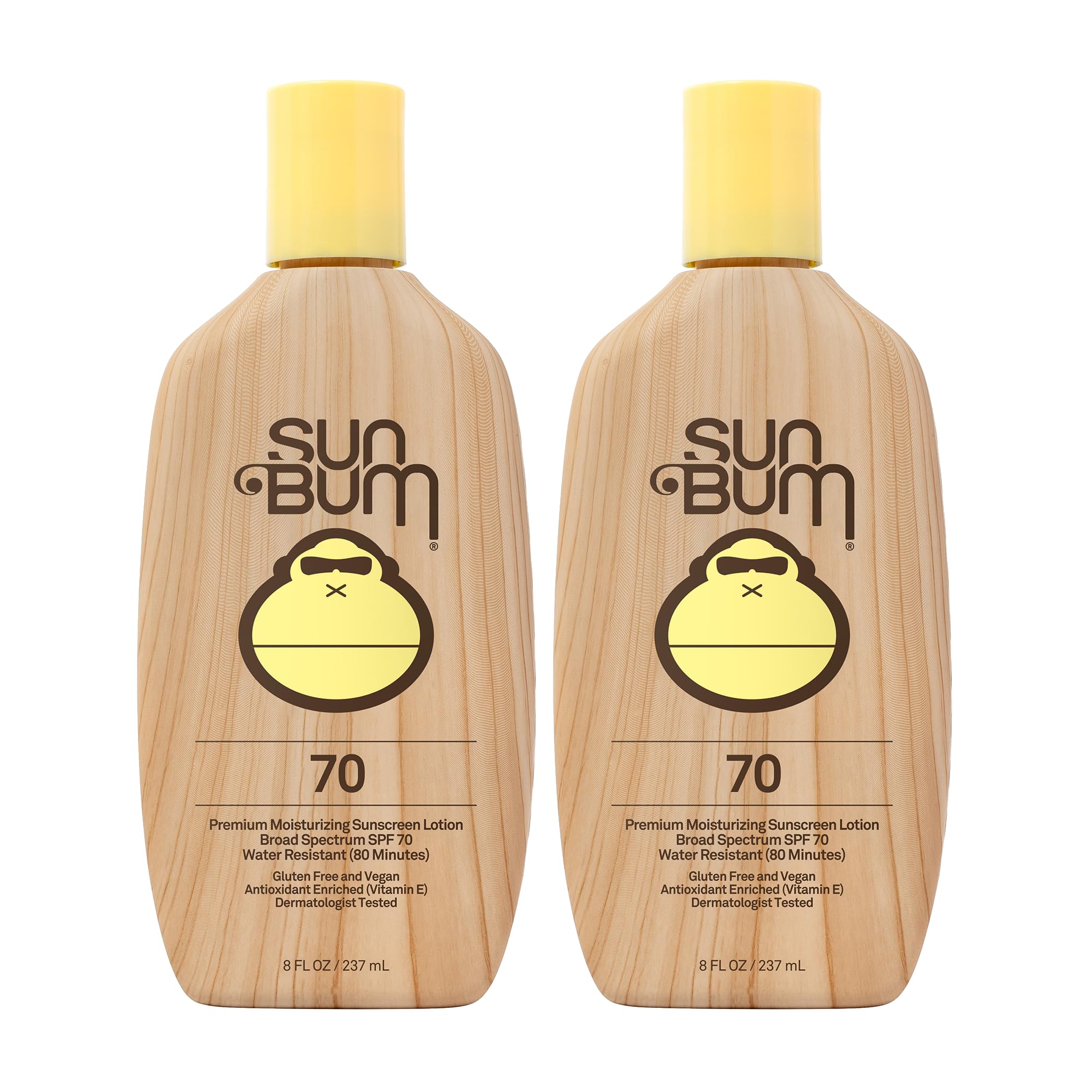 Sun Bum Original SPF 50 Sunscreen Body Lotion - Broad Spectrum Moisturizing Sunscreen with Vitamin E - Hawaii 104 Act Compliant (Made without Octinoxate & Oxybenzone) - Travel Size - 3 oz