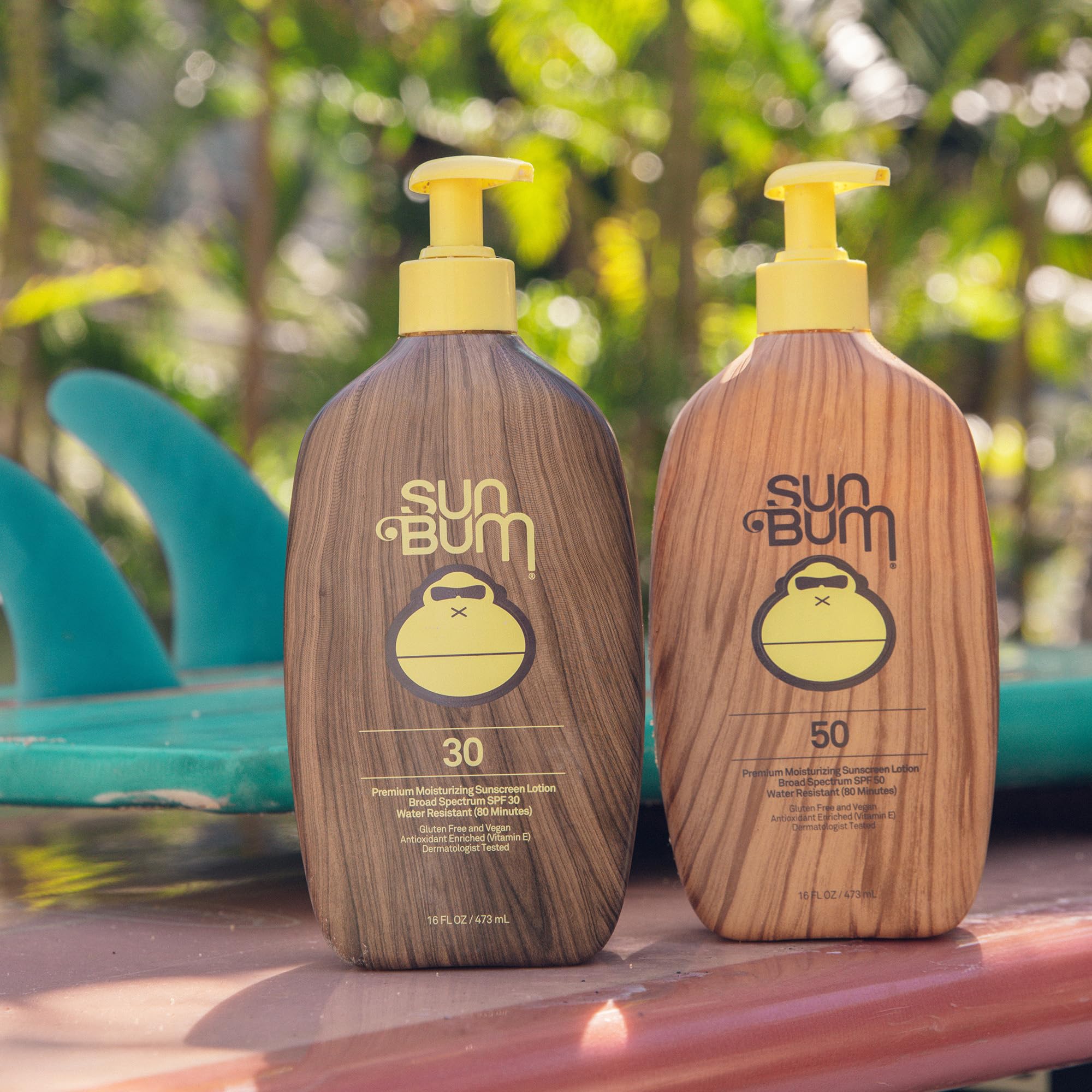 Sun Bum Original SPF 50 Sunscreen Body Lotion - Broad Spectrum Moisturizing Sunscreen with Vitamin E - Hawaii 104 Act Compliant (Made without Octinoxate & Oxybenzone) - Travel Size - 3 oz