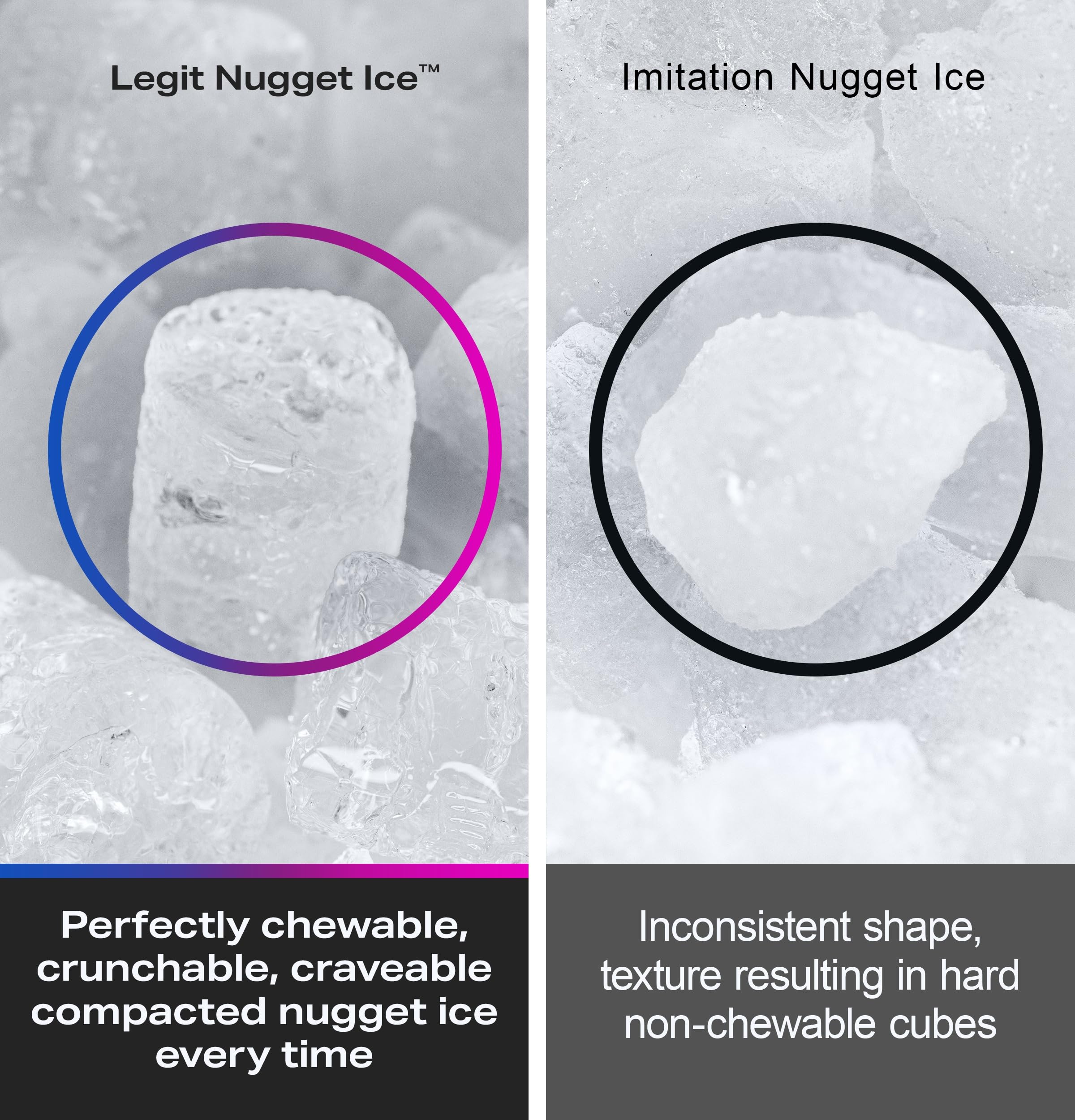 GE Profile Opal 2.0 Ultra Nugget Ice Maker with Scale Inhibiting Filter, Scoop Included, 38 lbs in 24 Hours, Pellet Ice Machine with WiFi & Smart Connected, Stainless Steel