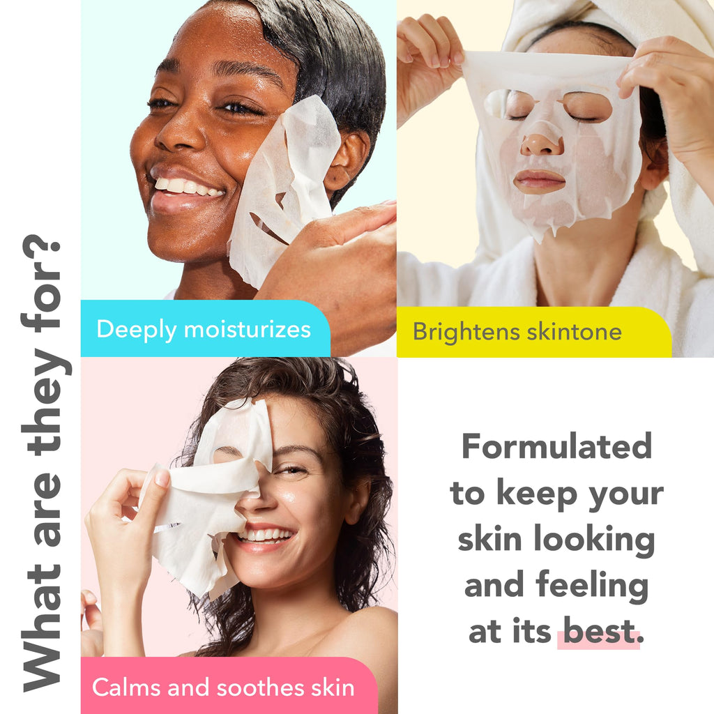 Patchology On The Fly Travel Facial Kit – Travel-Friendly Hydrating Skincare Essentials for Face, Eyes and Lips – Includes 2 Pair Under Eye Patches, 2 Hydrate Sheet Mask for Refreshed Skin,1 Lip Mask