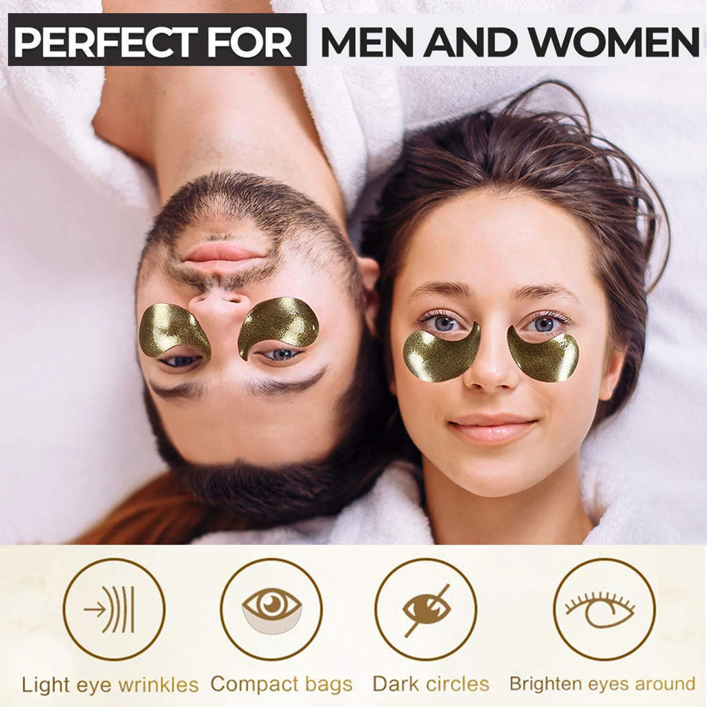 Lip Mask & Eye Mask - 30PCS Under Eye Patches Skincare for Puffy Eyes Bags Reducing Dark Circles,Collagen Hydrating Moisturizing Smoothing Gel Pads for Fade Fine Lines Anti-Aging Wrinkles Pink
