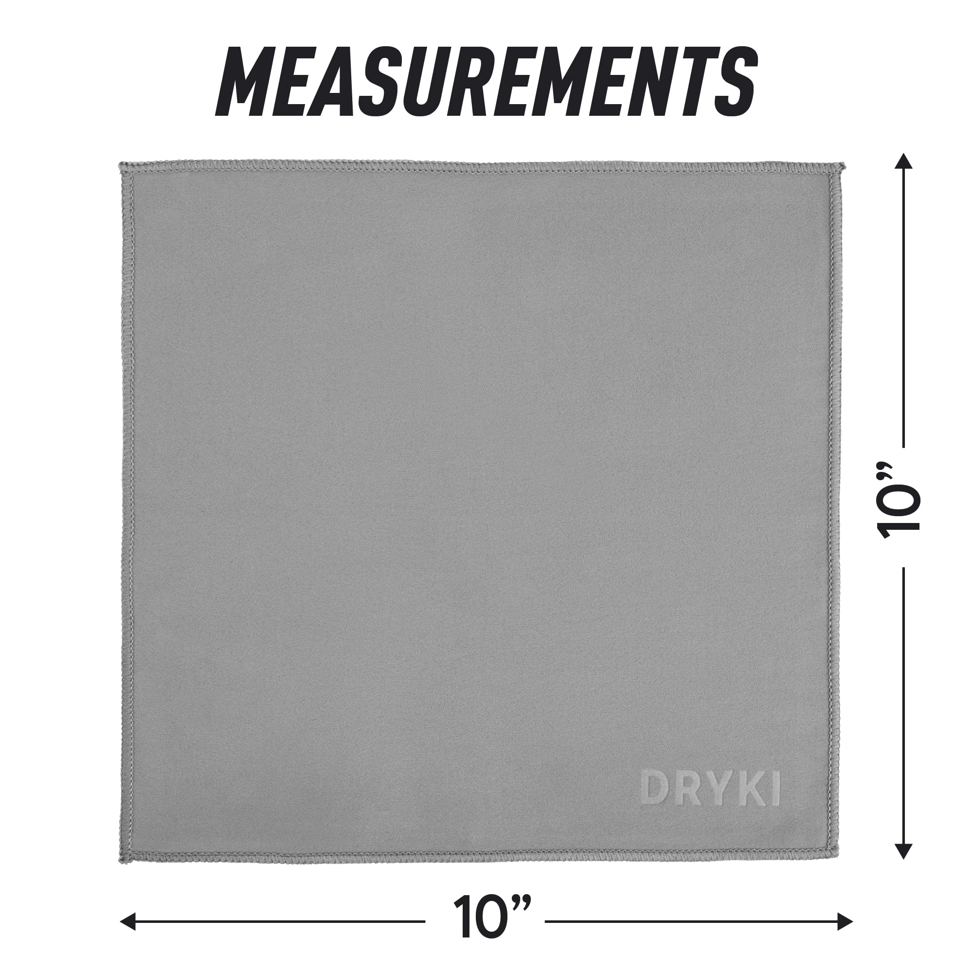 DRYKI Pocket-Sized Sweat Towels - The Original Sweat Absorbing Handkerchiefs - Quick-Dry Microfiber Sweat Rags for Face, Hands, & Body - Men & Women - Gym and Work (Moss Camo: 5 Pack)