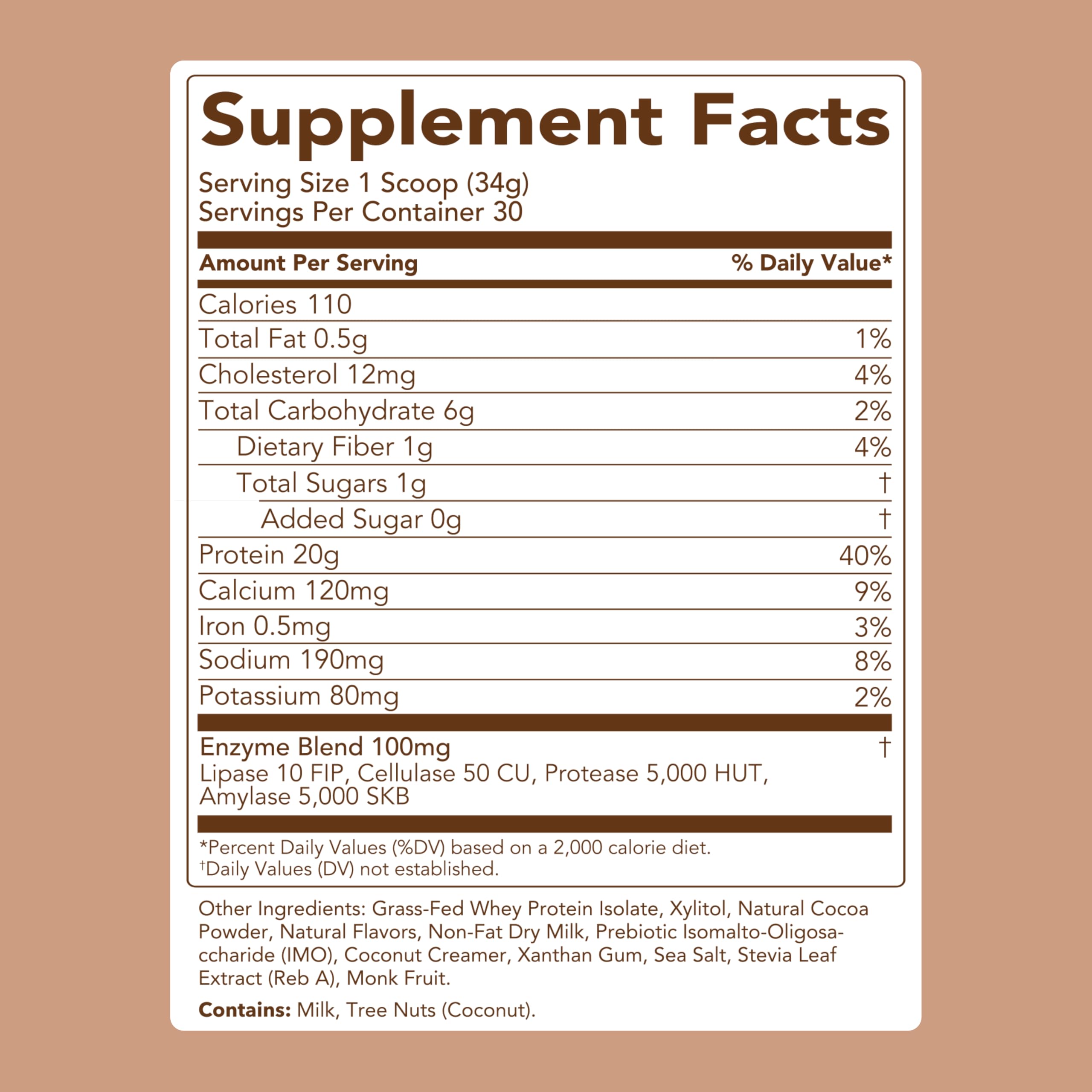 Clean Simple Eats Whey Isolate Protein Powder, Variety Pack, Naturally Sweetened, Zero Added Sugar, 20g 100% GrassFed Protein Powder with Digestive Enzymes, GlutenFree, Non GMO, 10 Single Serve Pack