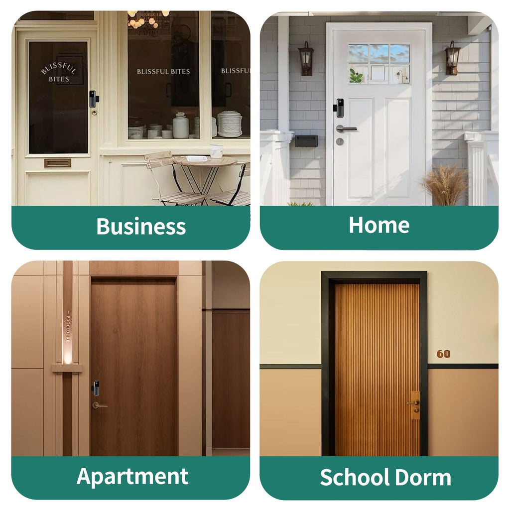 HomeMount Blink Doorbell Camera Mount No Drill for Blink Video Doorbell (1st/2nd), Anti Theft Doorbell Mount, Renter-Friendly No-Damage Blink Video Doorbell Mount for Inward Opening Doors