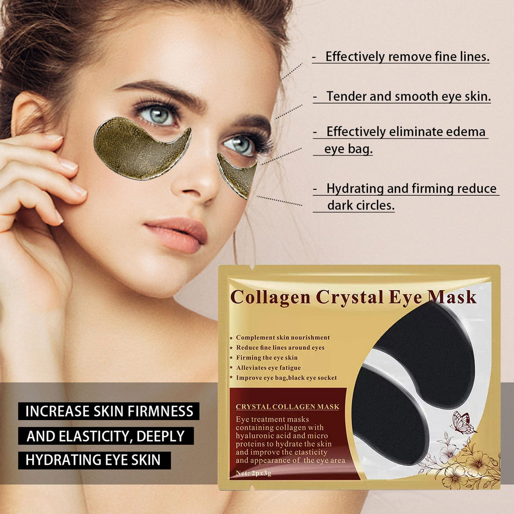 Lip Mask & Eye Mask - 30PCS Under Eye Patches Skincare for Puffy Eyes Bags Reducing Dark Circles,Collagen Hydrating Moisturizing Smoothing Gel Pads for Fade Fine Lines Anti-Aging Wrinkles Pink
