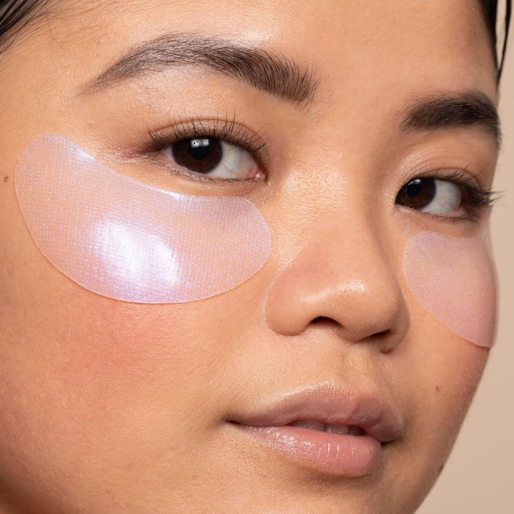 Oh K! Eye Mask - Rejuvenating - Hydrating Under Eye Patches - Depuffing Undereye Patches with Niacinamide - Hydrogel Mask for Dark Circles - 7 Pairs