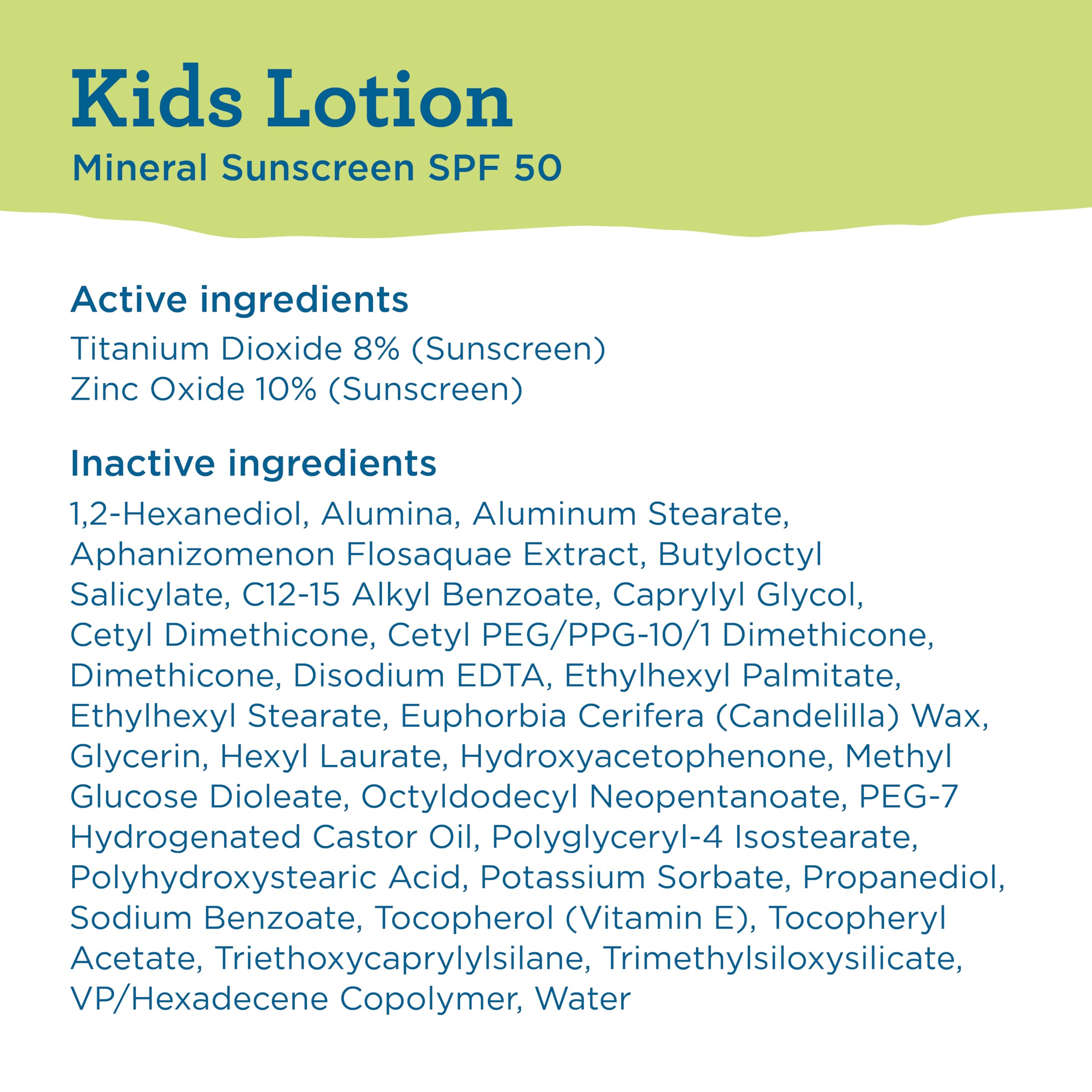 Blue Lizard Kids Mineral Sunscreen Spray SPF 50+, Brand, Broad-Spectrum UVA/UVB Protection, Water-Resistant, Zinc Oxide Formula, 5 fl oz