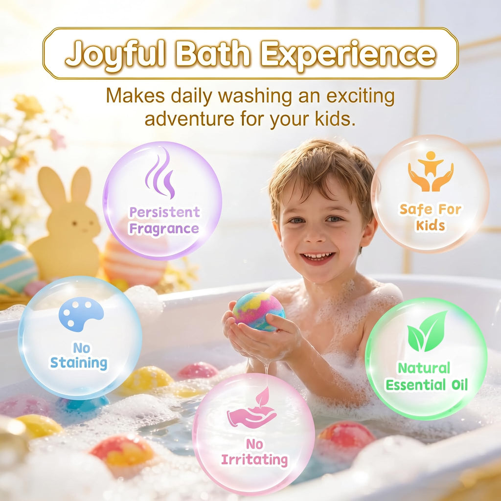 Bath Bombs with Surprise Inside, 12 Pack Fizzy Bath Bombs with Animal Figures Inside, Play Fizz Bubble Bath Gift Set with Natural Bath Bombs, Colorful Sea Salt Bath Balls Gifts (Zoo)